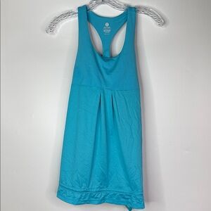Old Navy Active Loose Fit Ample Turquoise Blue Work Out Tank Top Size Small NWT